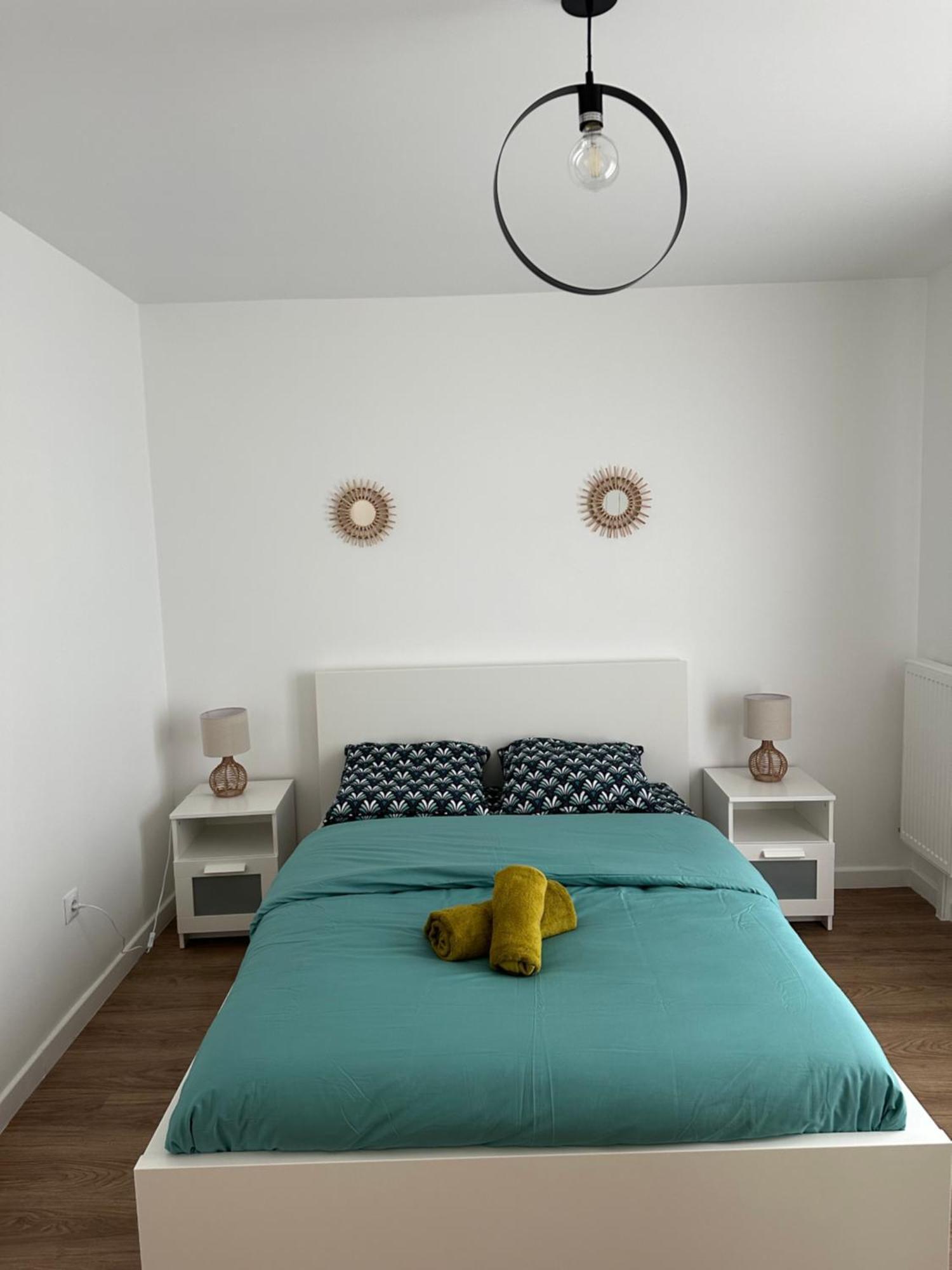 Appartement 2 Pieces Neuf Avec Sont Jardin Prive 弗朗孔维勒 外观 照片
